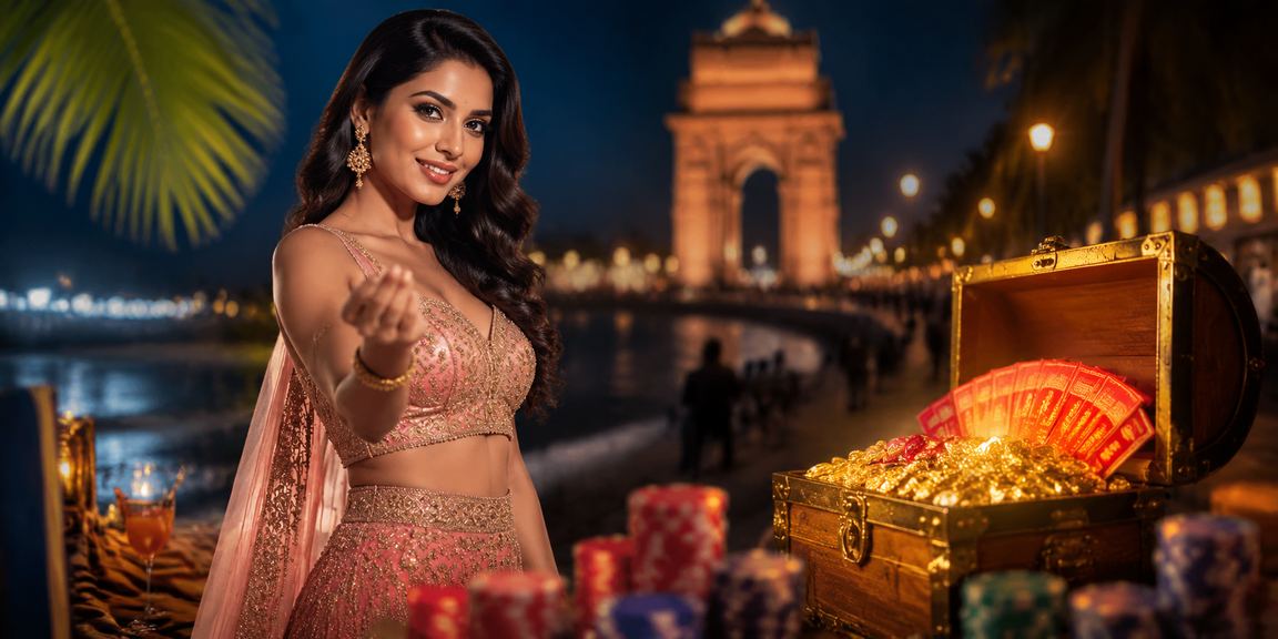 Diwali-themed betting promotion with festive atmosphere in Delhi