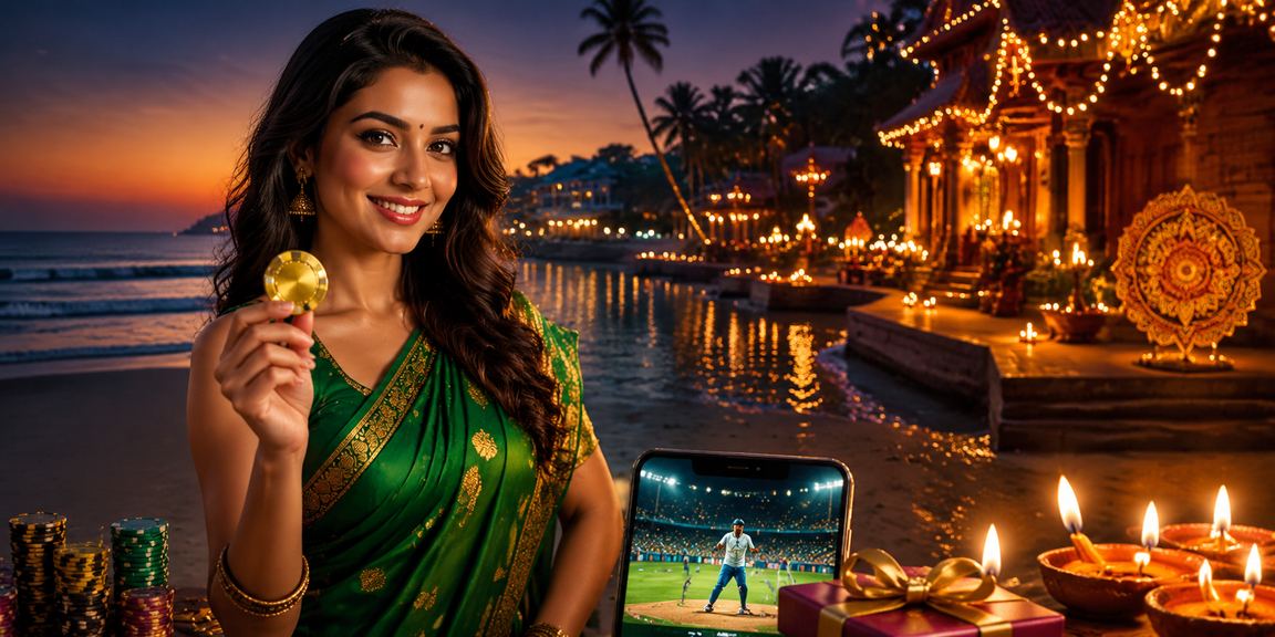 Cricket betting scene at Goa beach with local players