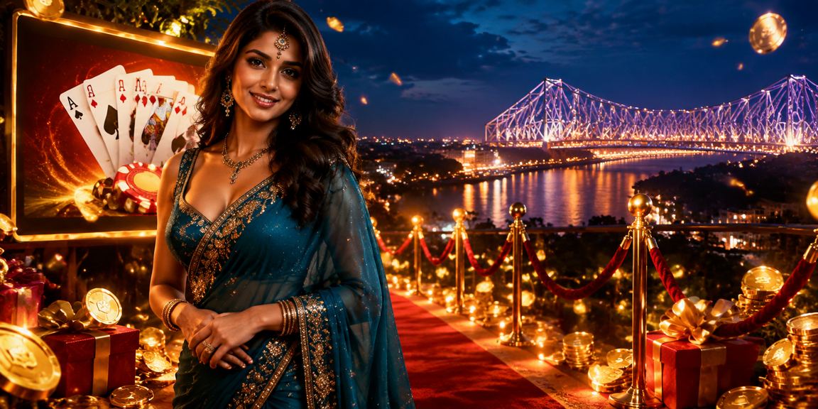 Players enjoying Teen Patti with traditional Indian attire